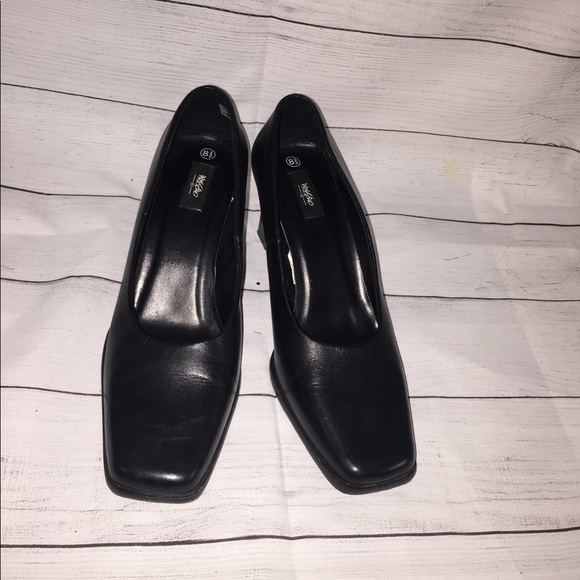 Mossimo leather upper heels Sz 8.5 - Picture 2 of 9